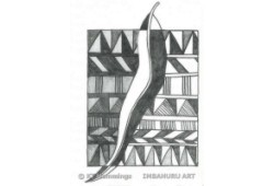 [pencil drawing,Eucalyptus design]